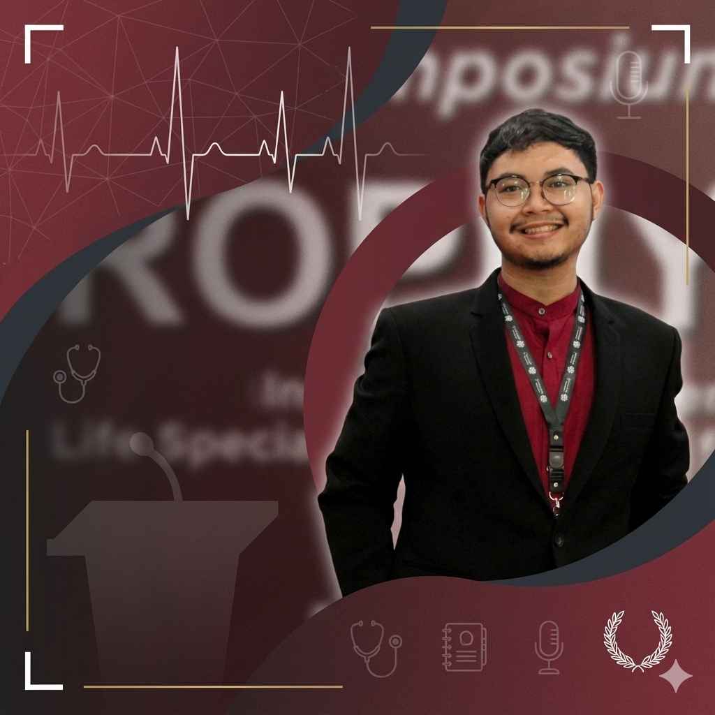 Enrico Ananda Budiono Dokter Alumni FK UNS dengan 44 Presentasi Karya Ilmiah di 28 Konferensi