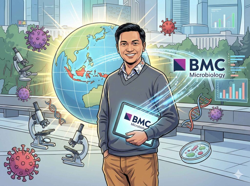 Rekam Jejak Prestasi Akademisi UNAIR Dr. Arif Nur Muhammad Ansori dalam Editorial Board BMC Microbiology