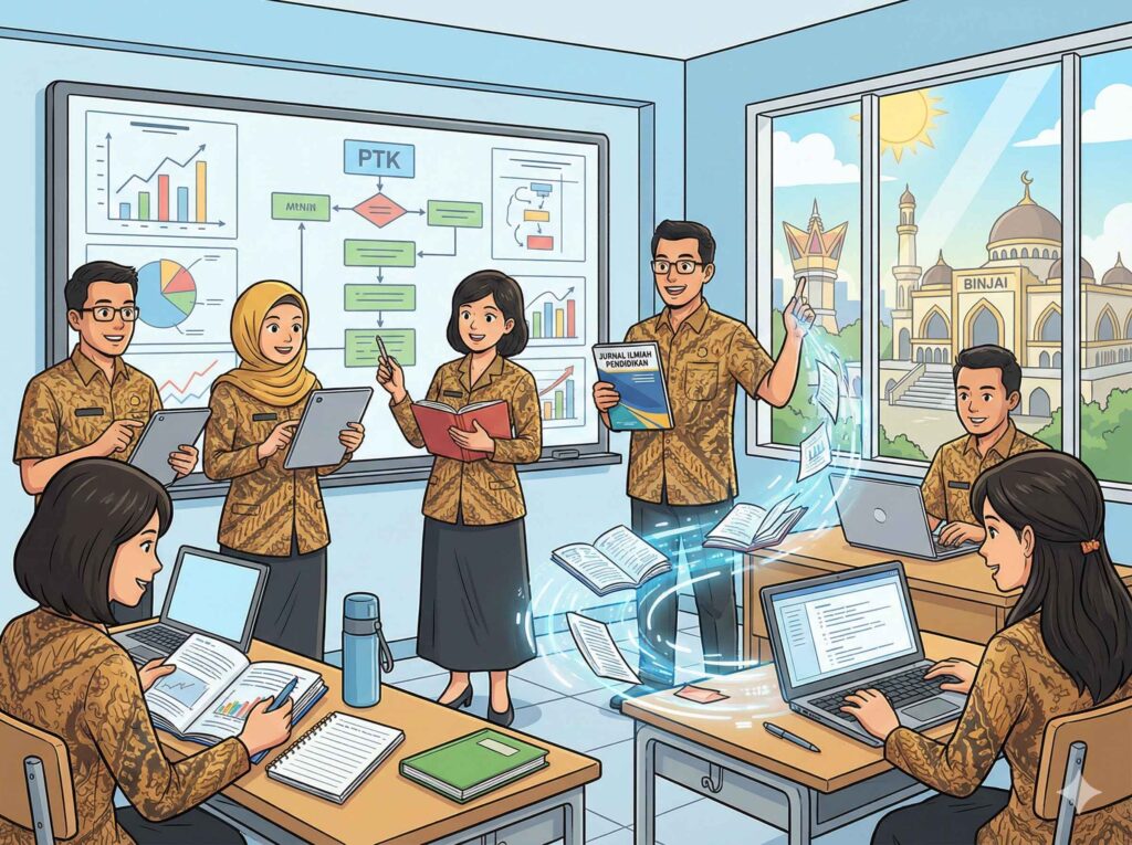 Strategi Akselerasi Kompetensi Riset dan Publikasi Ilmiah Guru di Kota Binjai